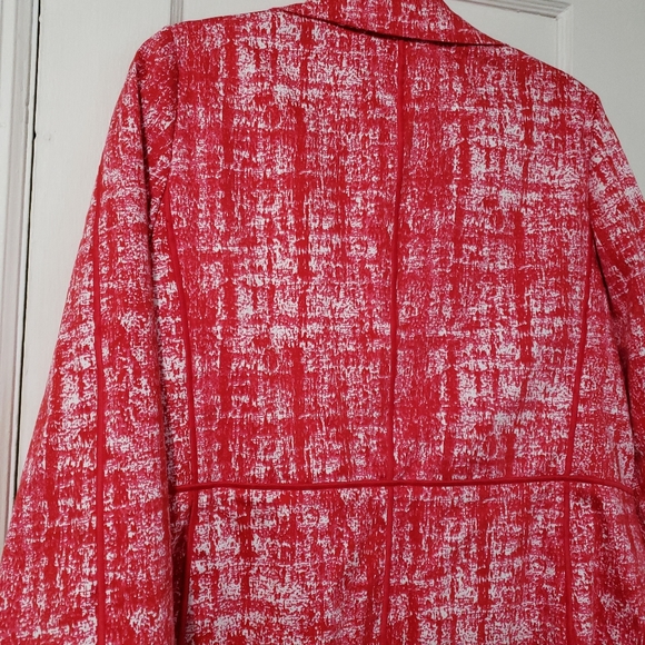 Lafayette 148 New York Italian Print Jacket - Picture 7 of 8